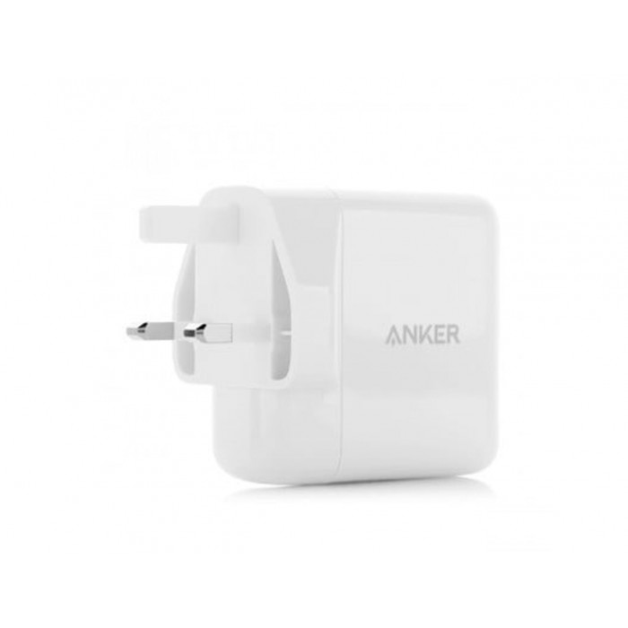 Anker USB-C 40W 2-Port Foldable Wall Charger, PIQ 3.0, for iPhone, Galaxy,  iPad and More