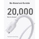 Anker 542 USB-C to Lightning Cable Bio-Based 1.8m -White