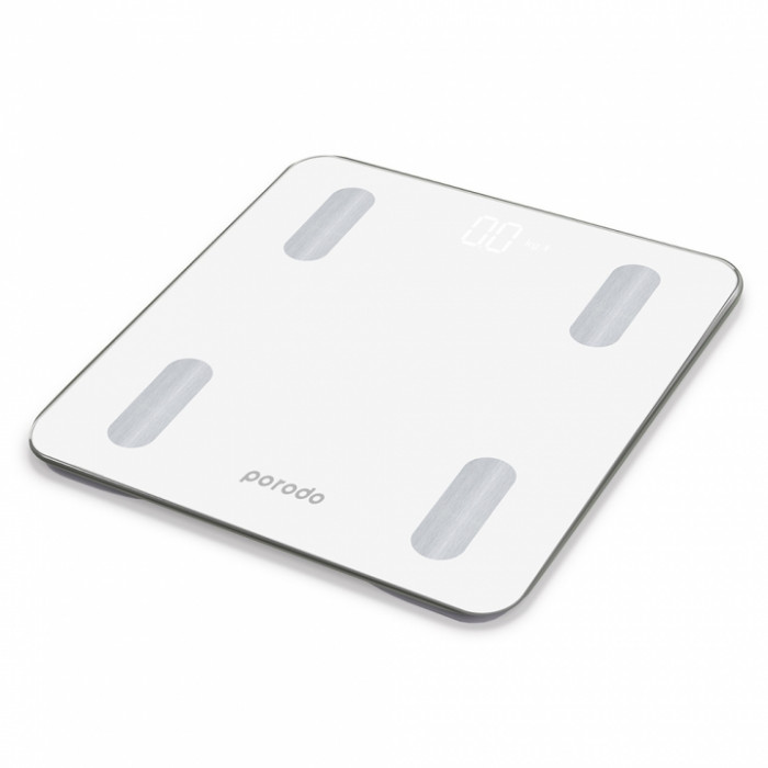 Porodo Lifestyle Full Body Smart Scale - White