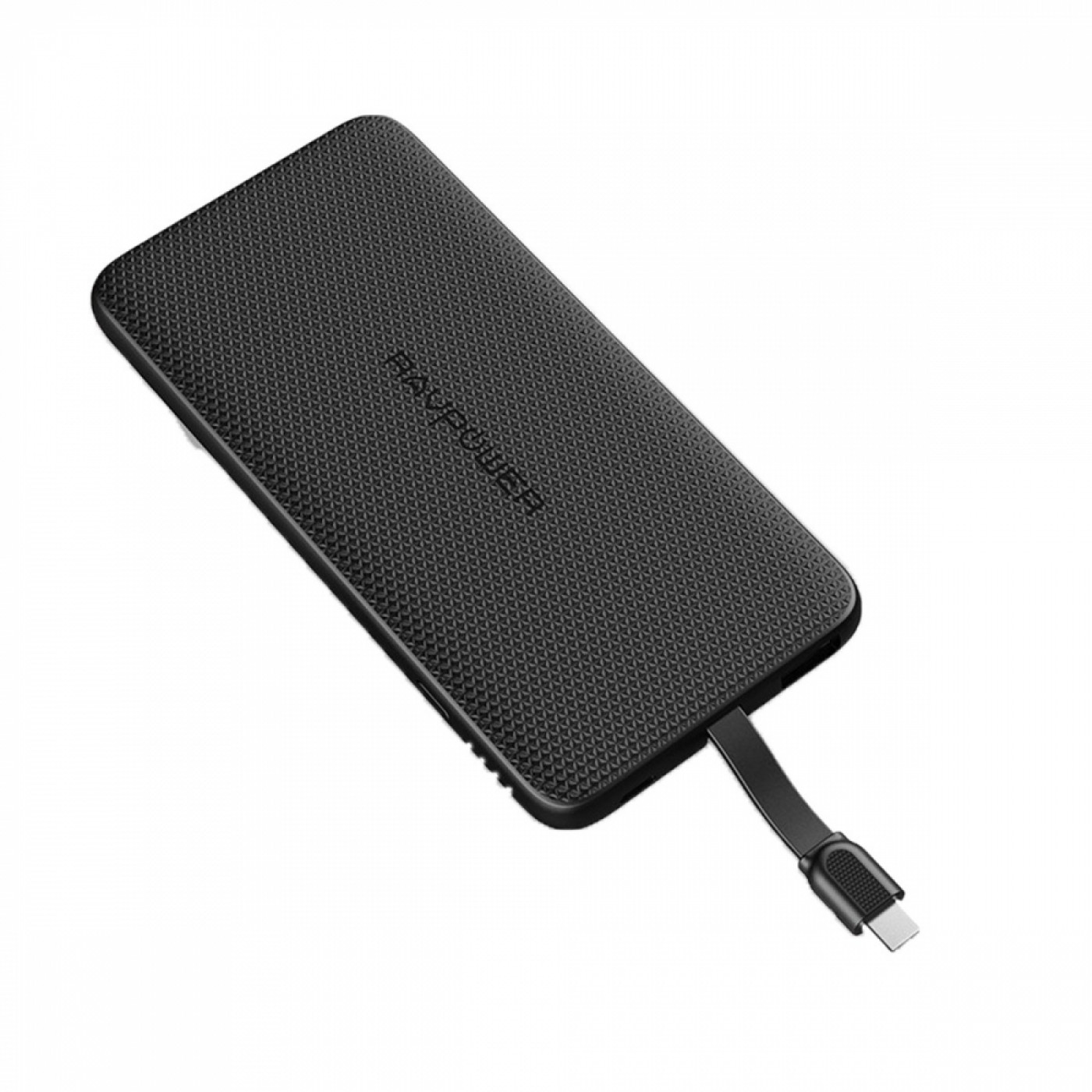 Ravpower PD Pioneer 10,000 mAh 18W 2 Port Power Bank with Built in USB ...